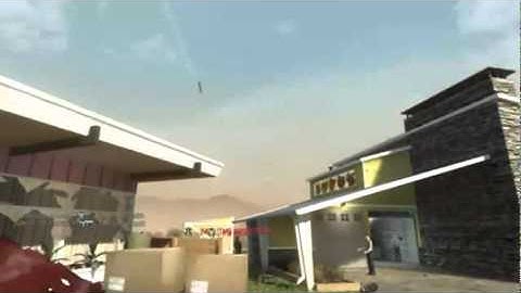 Nuketown Tomahawk kill across the map