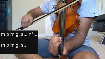 How to play Hello| Taqdeer violin bgm