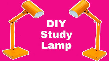 Table Lamp Making At Home | DIY Table Lamp For Study | How To Make Table Lamp With PVC Pipes | 2021