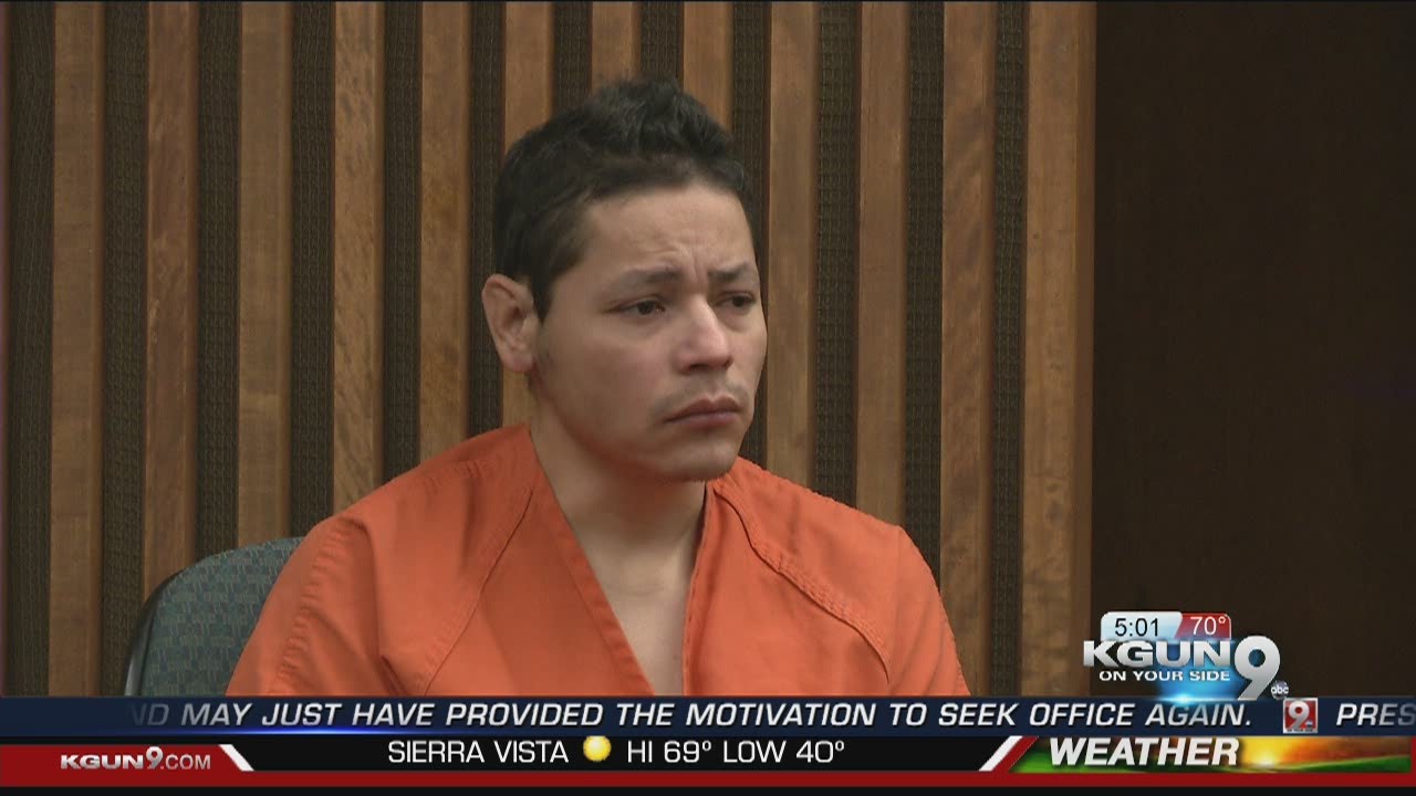 Fernando Richter in court on aggravated assault charges