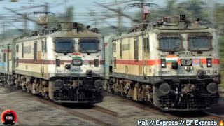 High Speed 130Kmph & 110Kmph Trains Video Rajdhanishatabdihumsafarsuperfast