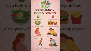 Pregnancy Do’s &amp; Don’ts 🤰 | क्या करें और क्या न करें पूरी गाइड