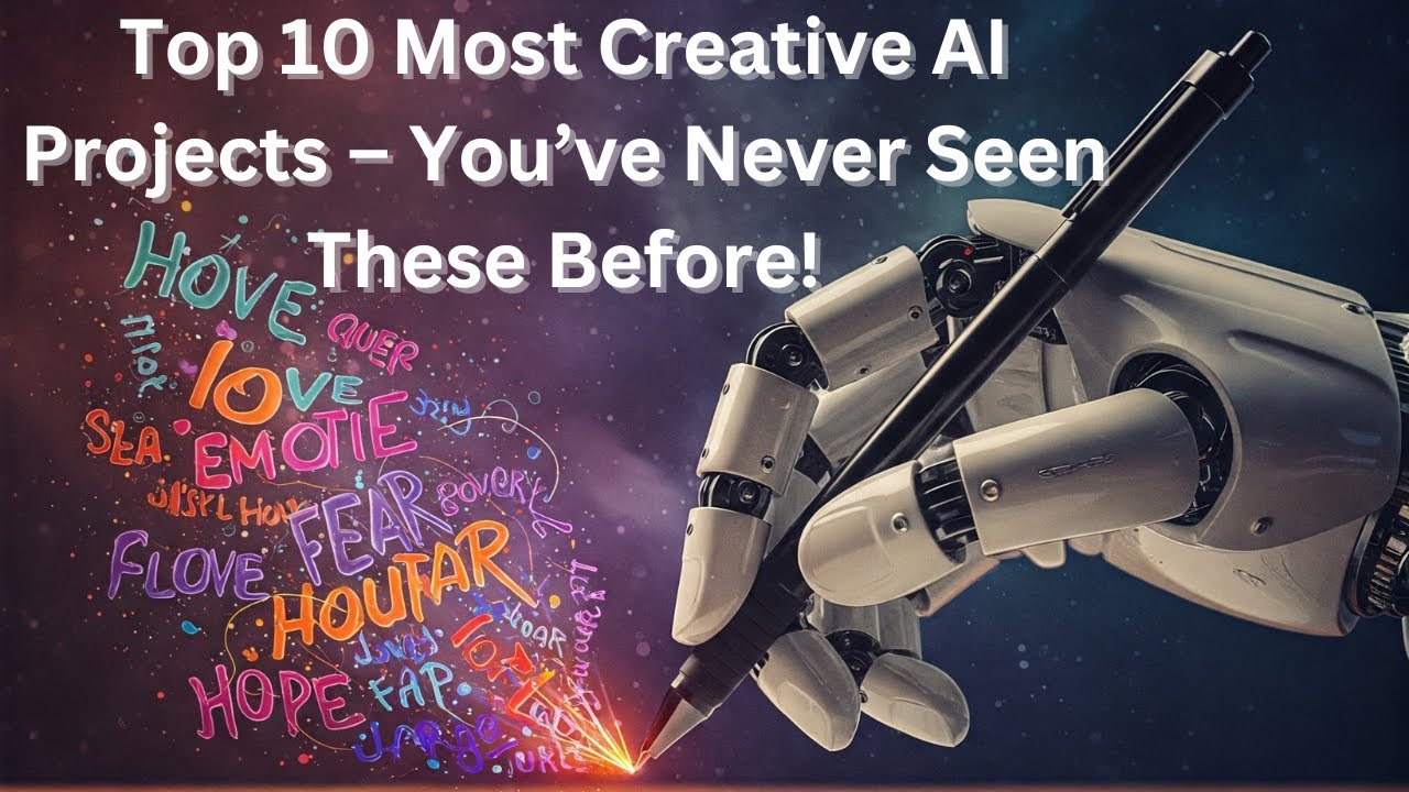 10 Unique AI Project Ideas That Could Change the World! 🌍🤖 - YouTube