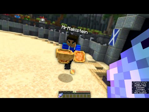 I was killed by a pie in Minecraft... (Bloopers from CommandGeek's Youtuber Event)