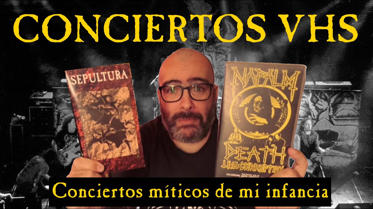 10 Conciertos en VHS Miticos de mi Adolescencia