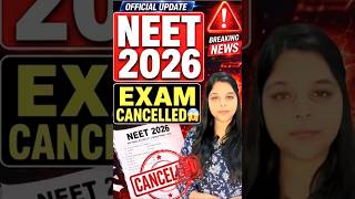 New Re-Exam Date:June21,26Registrations: No fresh registration is required! #neet #neet2026