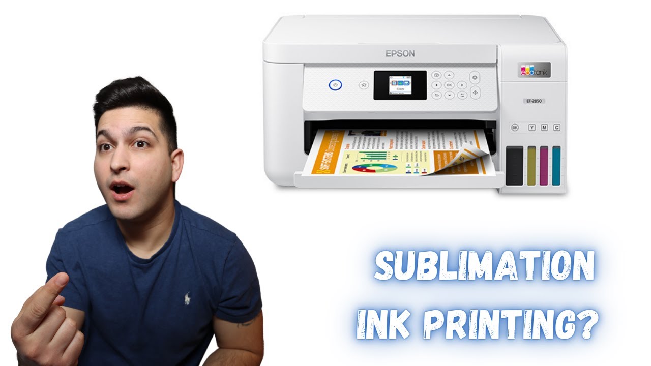 How to use easy subli sublimation HTV with epson ecotank 2850