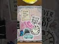 ASMR Scrapbook Journaling Ep.109✨💖 #shorts #journaling #scrapbooking #asmr #satisfying