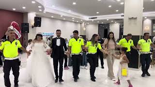 O muhteşem düğünümüzden ❤️ #polis #trafikpolisi #düğün #halay