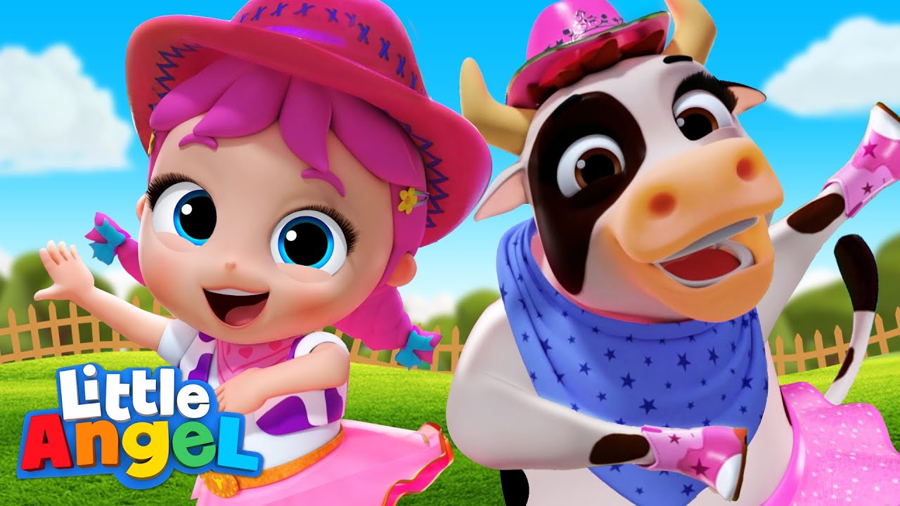 ⁣La Vaca Lola (English Version) | Little Angel Kids Songs & Nursery Rhymes