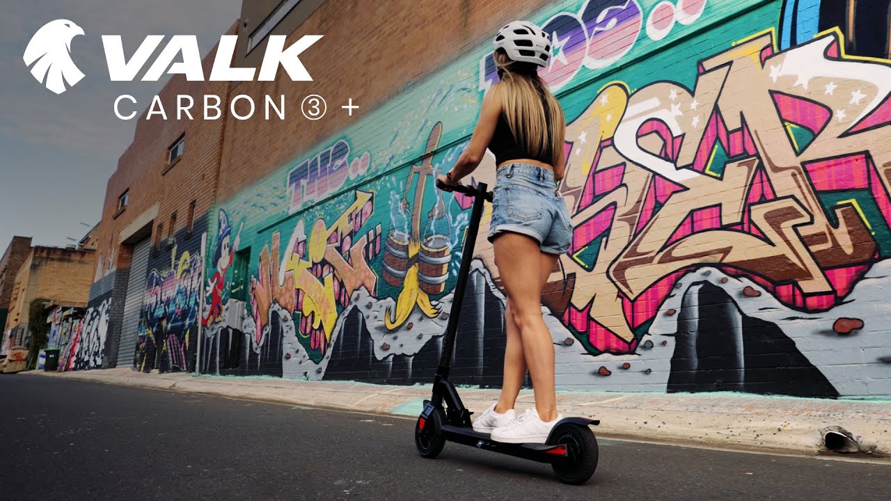 VALK® Carbon 3+ Electric Scooter YouTube