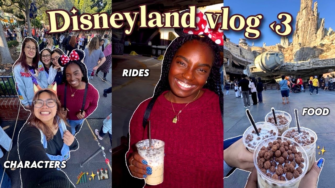 Видеоблог о Disneyland Resort ✨🐭 | Впервые в Disney! Лучшие аттракционы, персонажи, еда и волшебн...