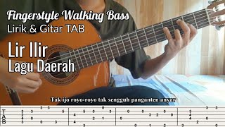 Lir Ilir (Fingerstyle Walking Bass, Lirik, & Gitar TAB)