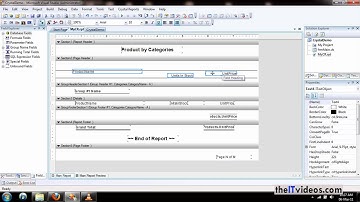 How to adjust Headings in Crystal Reports.