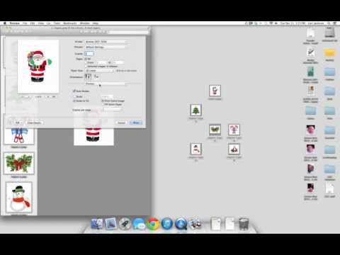 Print multiple images on one page Mac