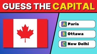 Guess the CAPITAL City by the Flag! 🌍 Ultimate Geography Quiz Challenge 2024