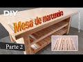 Bancada de trabalho profissional. Mesa de Marcenaria Feita em Madeira. FAÇA VOCÊ MESMO. DIY. Parte 2