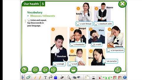 Excel 6   module 5 our health  lesson 1 illnesses