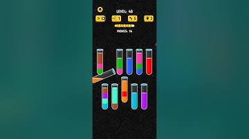 Color Water Sort Puzzle Games Level 40