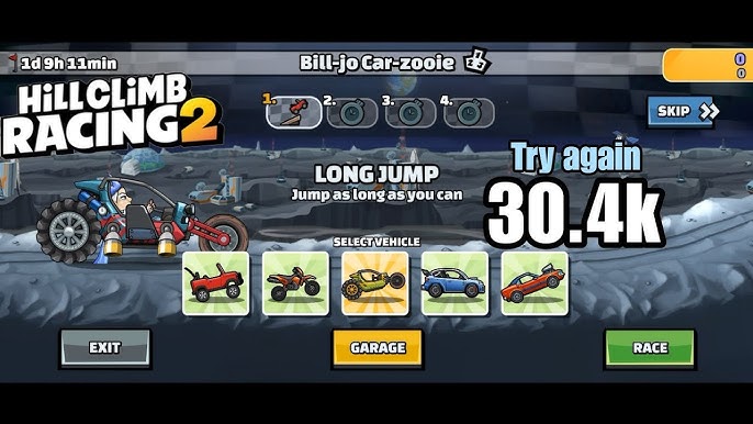 RED CAR CAN'T JUMP EVENT - Hill Climb Racing 2 