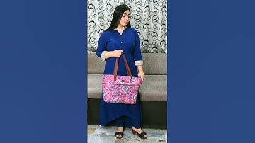 Vegan Bag Ft. Zouk Made In India #bag #shorts #bagcollection #youtubeshorts #bags #newbag #baghaul