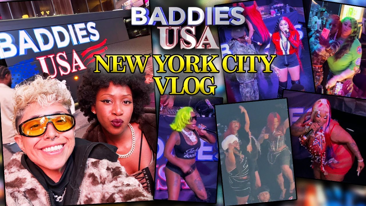 МЫ ОТПРАВИЛИСЬ В ТУР THE BADDIES USA В НЬЮ-ЙОРК! | VLOG ЧАСТЬ 1