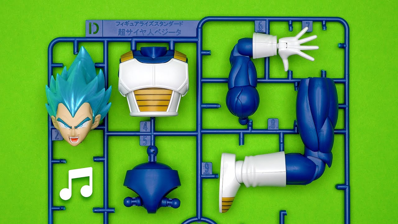 ♪Build: : Super Saiyan Blue Vegeta｜Dragon Ball Super｜Satisfying beat building｜Speed build｜Model Kit
