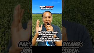 JUSUF KALLA SAYS: JOKOWI BECAME PRESIDENT BECAUSE OF ME! UAS SAYS, BECAUSE OF ME..? #shortsvideo ...