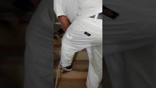 Painting metal stairwell pt 2 Aristoshield Performance