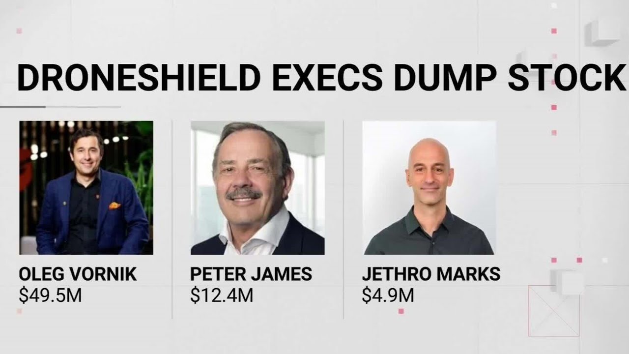 DroneShield under intense scrutiny following execs selling of millions in stock
