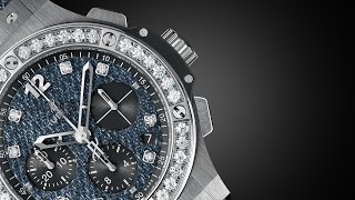 Hublot Big Bang Jeans Steel Diamonds