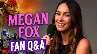 Megan Fox Q&A Tmnt Secrets, Superhero Wishlist & Wild Transformers Stories Fan Exclusive Interview