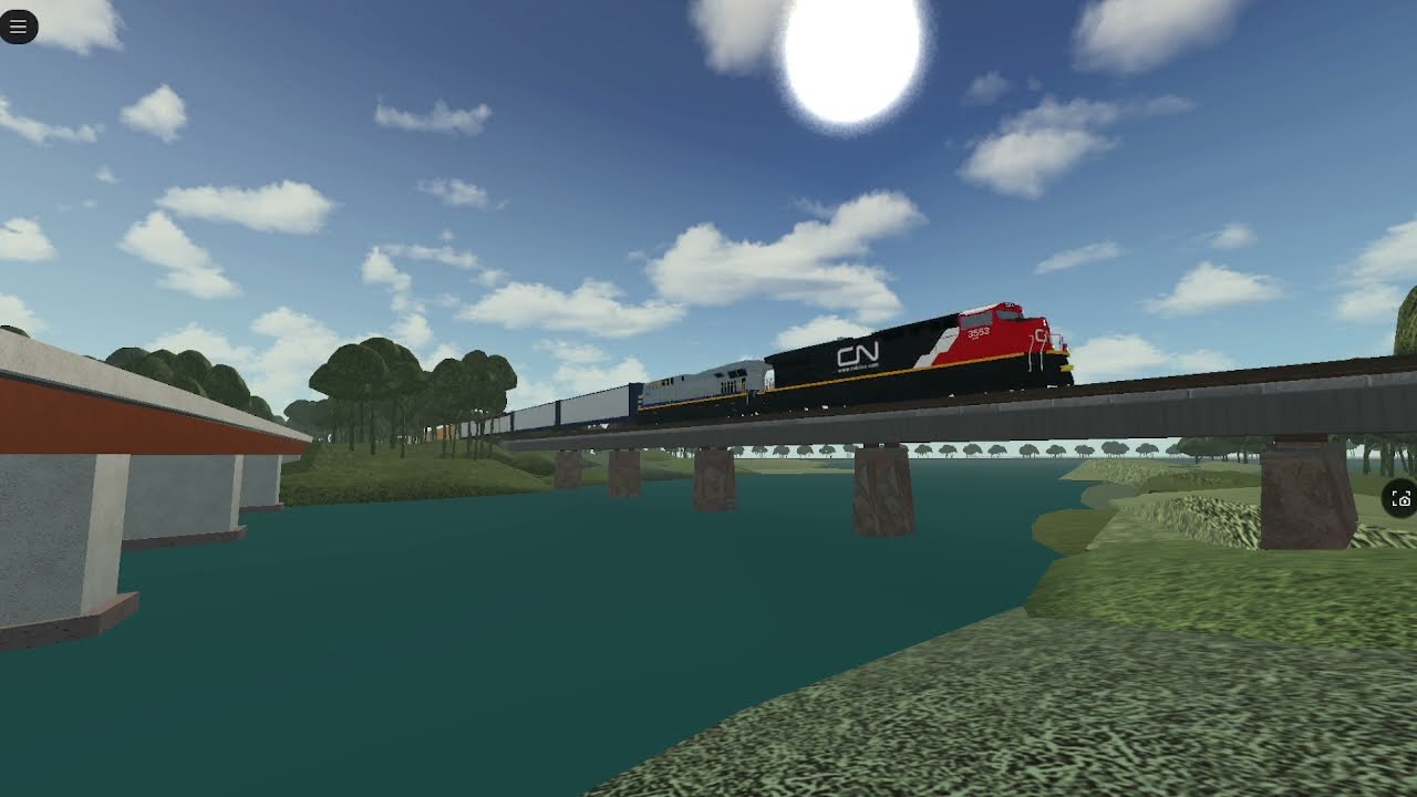 CN Manifest over the bridge (Southline District)