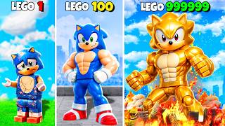 Mejorando a LEGO SONIC en GTA 5 !! (Sonic Movie mod)