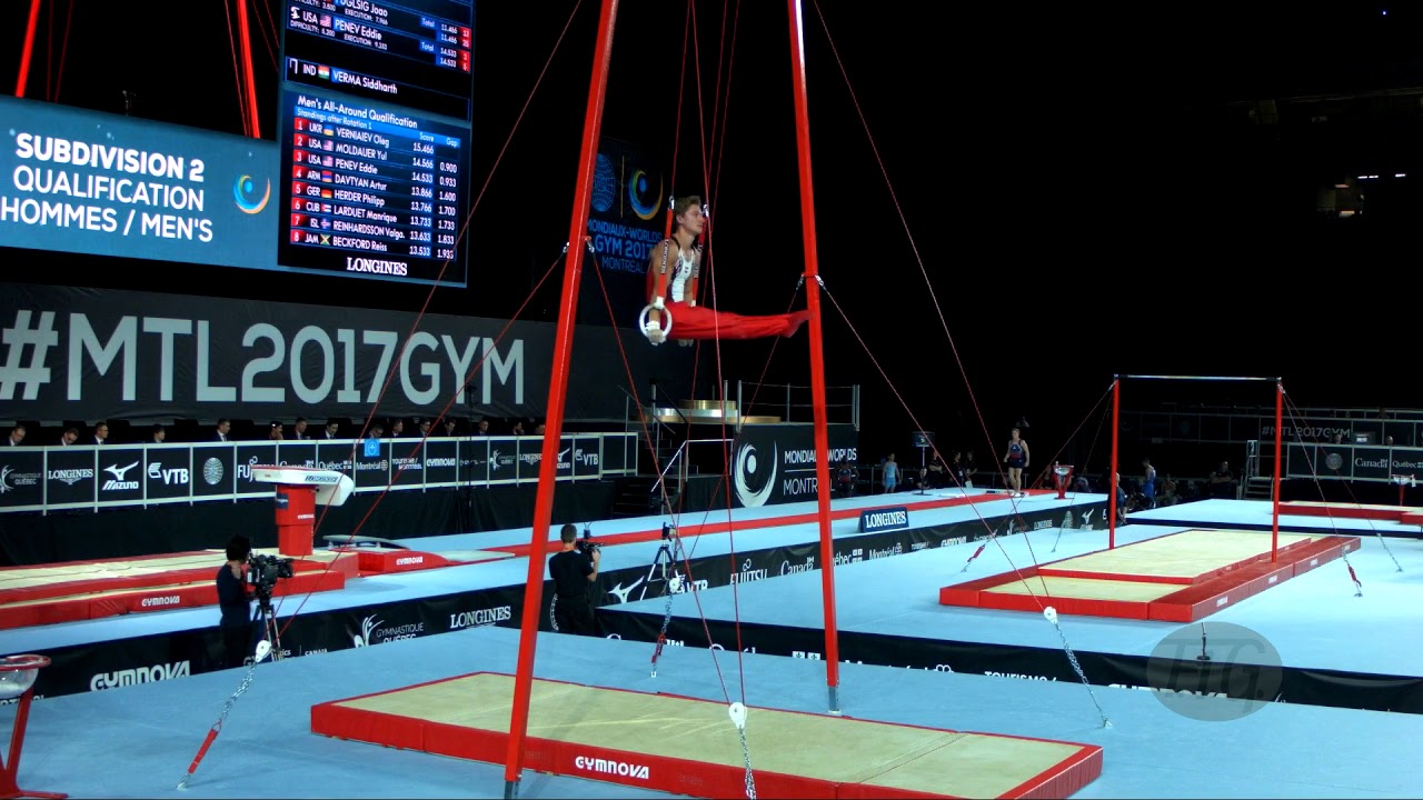 WINTHER Joachim (DEN) - 2017 Artistic Worlds, Montréal (CAN) - Qualifications Rings