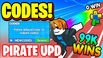 *NEW* ALL WORKING PIRATE UPDATE CODES FOR RACE CLICKER IN 2025! ROBLOX RACE CLICKER CODES