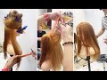 Easy Long Layered Haircut for Women Full Tutorial | Techniques &amp; Tips for Cutting Long Hair