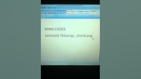 Graal wing codes