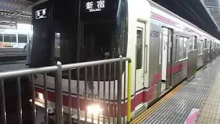 京王線 8000系8729F各停「新宿行き」千歳烏山駅発車