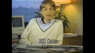 Bill Gates • Le Macintosh est une bonne machine ! (Vidéo promotionnelle)