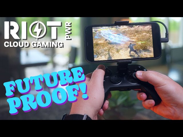 RiotPWR Mobile Cloud Gaming Controller for iOS – Mobile Console Gaming on  your iPhone - Play Game Pass, Apple Arcade + more [1 Month Xbox Game Pass