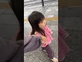 ママとお出かけ嬉しいよ、２歳10ヶ月ぴょんちゃん