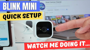 Blink Mini Camera Setup [2024] - No Sync Module. New App Interface.