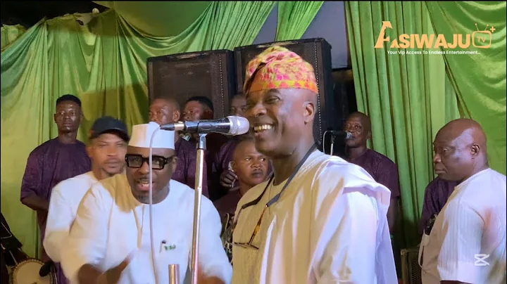 Watch as King Wasiu AYINDE Light Up the Stage at a Lagos Party 