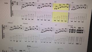 Goin`to Chicago   Intro   T Bone Walker   TabFaceGuitar by A  F  Pinto   Enjoy!