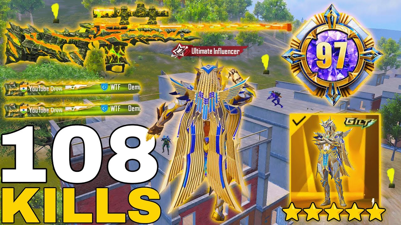 108 KILLS!!😍 NEW BEST SNIPER GAMEPLAY WITH MAX BEST X-SUIT 🤑SAMSUNG,A7,A8,J2,J3,J4,J5,J6,J7,XS,A3,XS