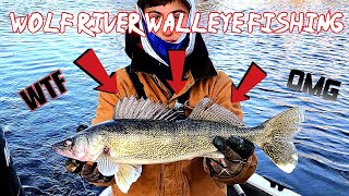 Walleye Fishing on Wolf River!! ~ 2020