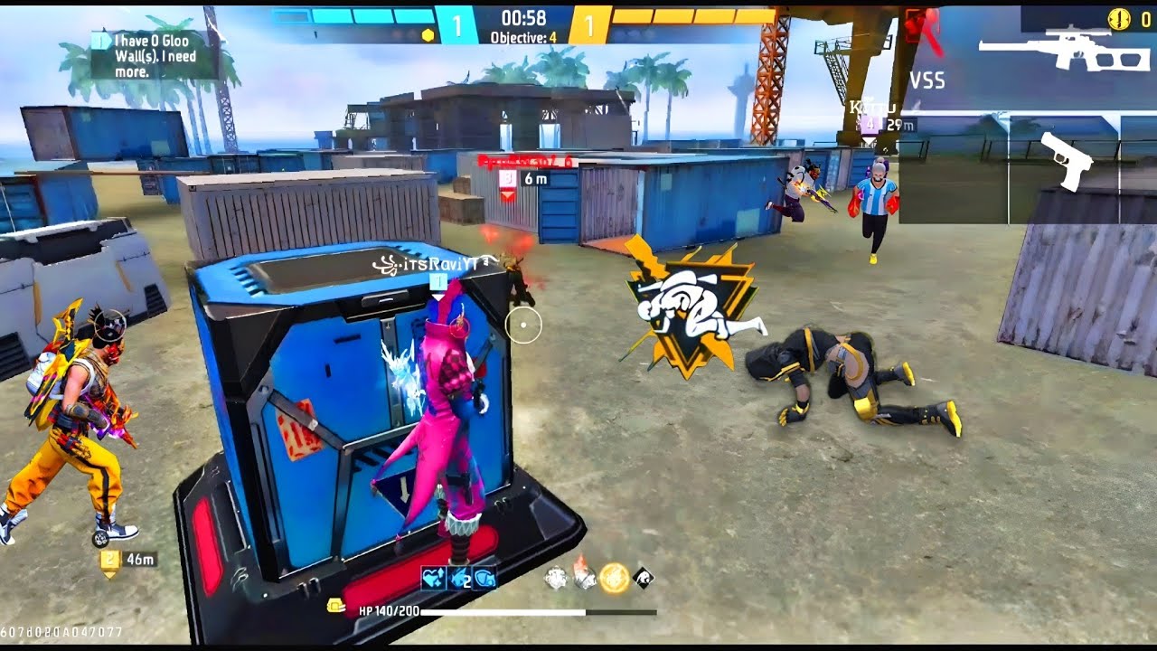 Cs RANKED 13 KILLS BOOYA | 99% HEADSHOT | FREE FIRE CS RANKED 