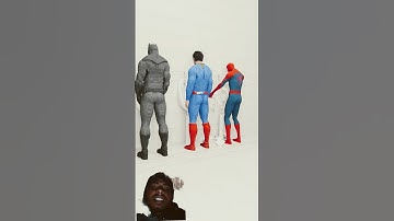 Batman vs Superman vs Spiderman🤗😅🫣 |Outplay and Won 9 |Marvel Animation 3D animation spider