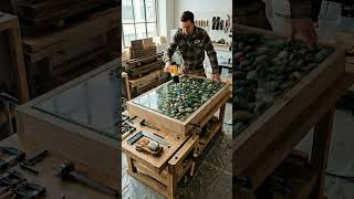 Making a Luxury Zen Garden Epoxy Table